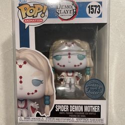 Spider Demon Mother Funko Pop *MINT* Hot Topic Exclusive Demon Slayer 1573 with Protector