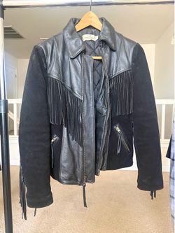 C & H Leather Jacket, fits small-medium