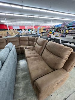 Simms Fabric Power Reclining Sectional