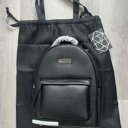 Brand New Maude - 3-in-1 Backpack In Black Vegan leather