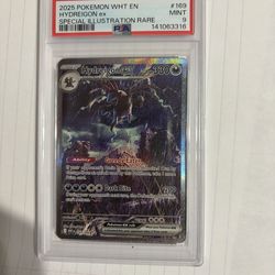 PSA 9 Hydreigon ex #169 White Flare Special Illustration Rare English
