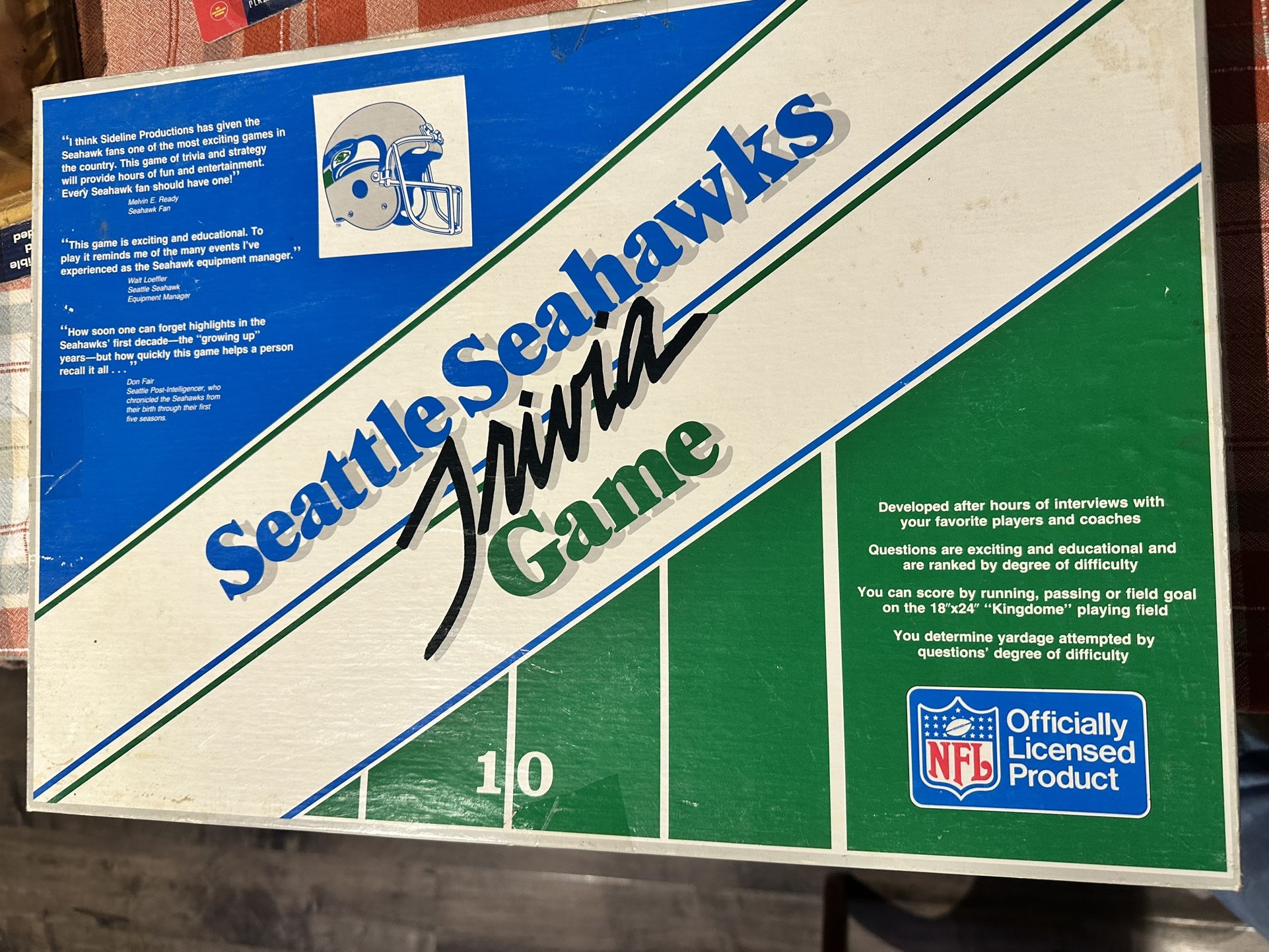 Seahawks Vintage Games & More