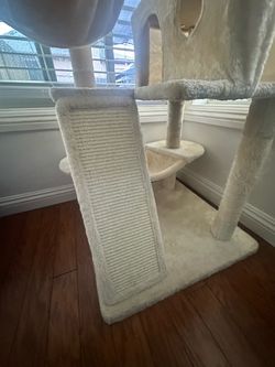 Cat tree house