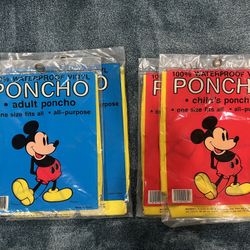  Vintage Disney Poncho