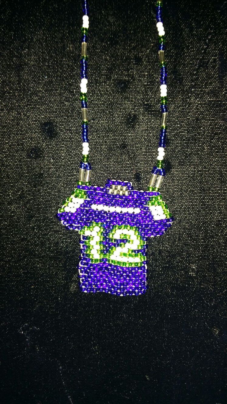 Jersey necklace