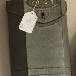 Vintage Metal Post Box