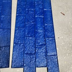 Concrete Stamp Mat Set Of 3 Natural Stone Look