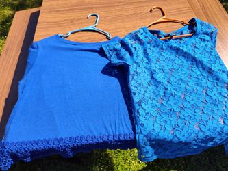 Woman's shirts and shoes