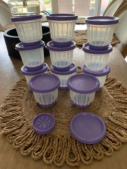 11  Tupperware Jel-ette mini gelatin molds