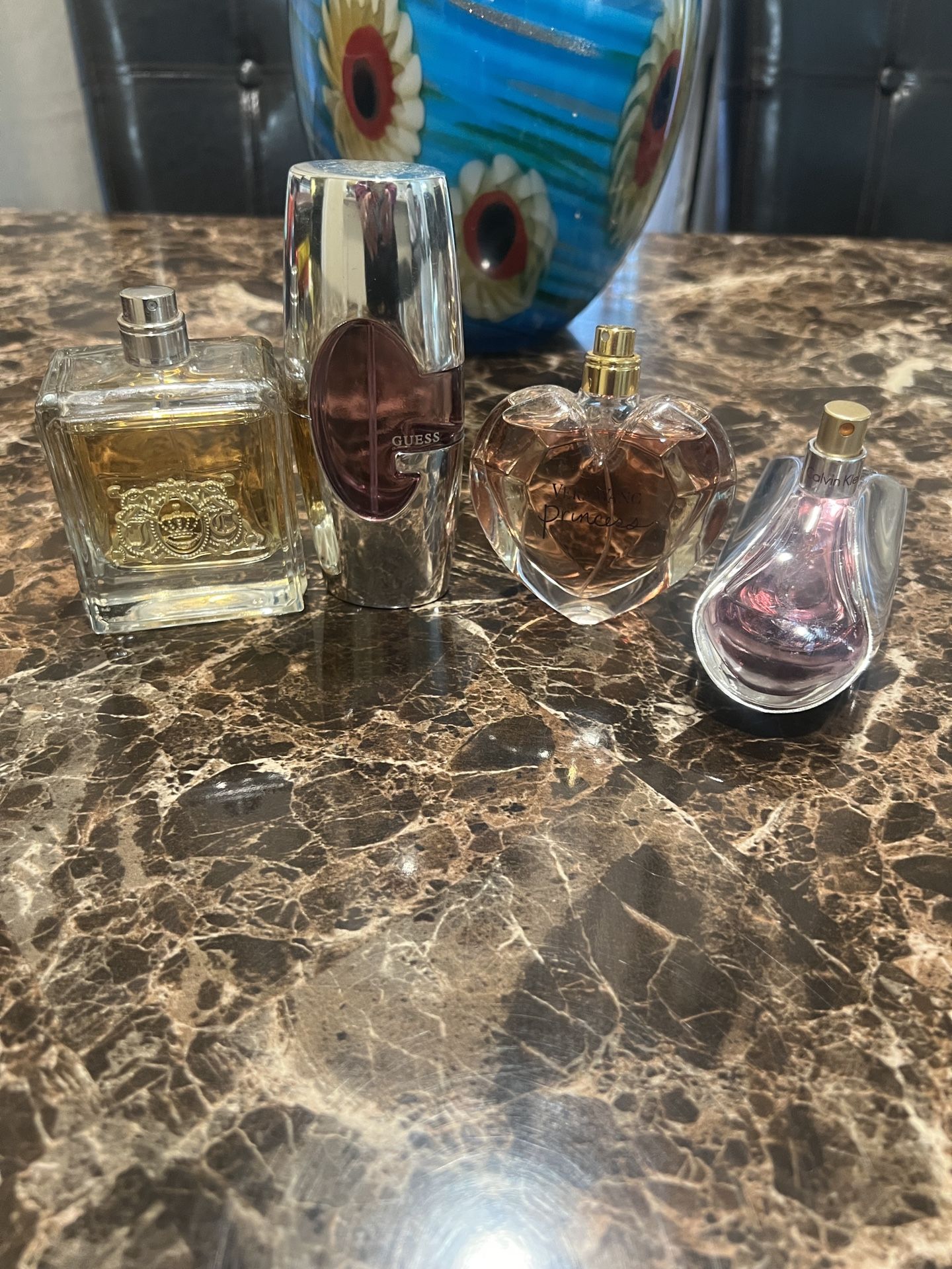 Women’s Perfume Calvin Klein, Juicy Couture, Vera Wang And Guess