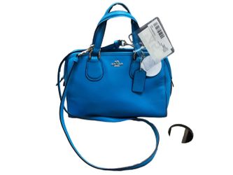 Coach A168033735m Blue Purse / Handbag