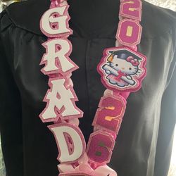 HELLO KITTY GRADUATION LEI