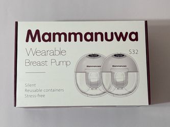 Brand New Mammanuwa S32 Wearable Breast Pump