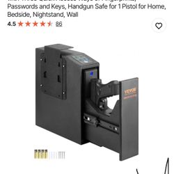 Mounted Gun Safe for Pistols, 