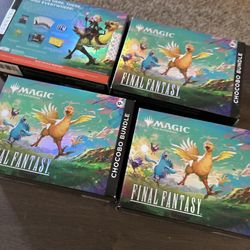 🔥NEW Magic The Gathering Final Fantasy Chocobo Bundle Box 