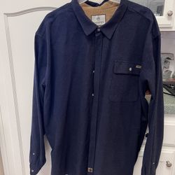 Legendary White Tails 4XL Blue Flannel