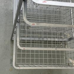 Elfa /container store / metal cabinet