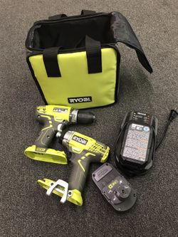 Ryobi Combo drill Set