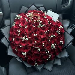 50 rose bouquet 