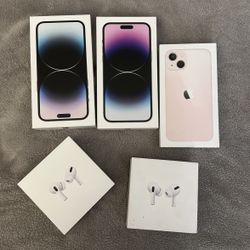 Iphone 14 Pro Max 13 AirPods Pro BOXES!!!