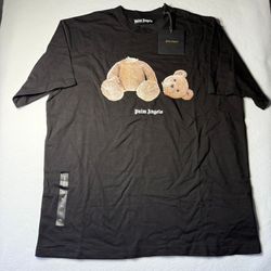 Palm Angels Teddy Bear T shirt Black XL