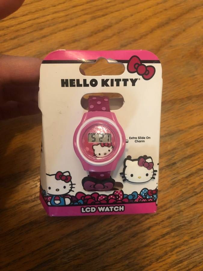 Vintage Collectible New Sanrio Hello Kitty Digital LCD Watch