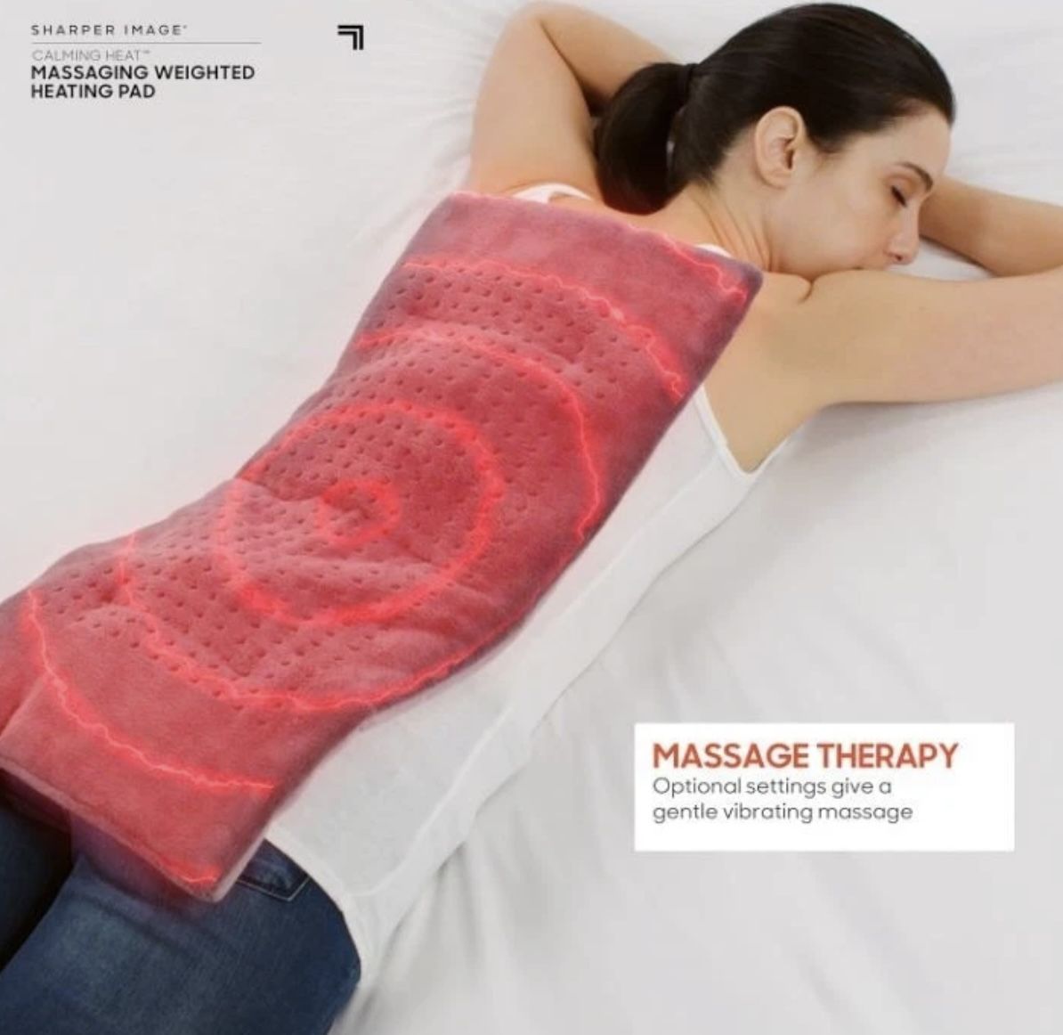 Massaging Weighted Heating Pad