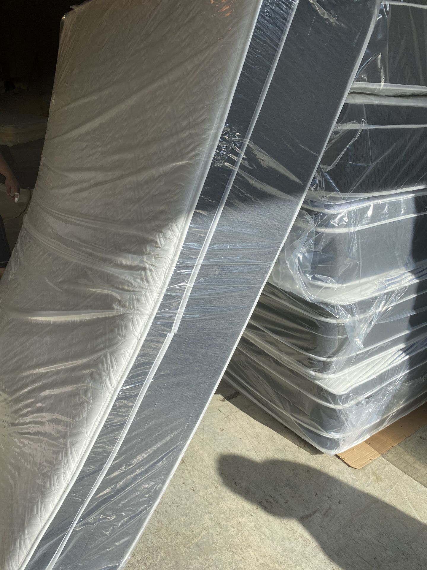 King Pillowtop Mattress And Box Spring New In Plastic Free Delivery In Atlanta