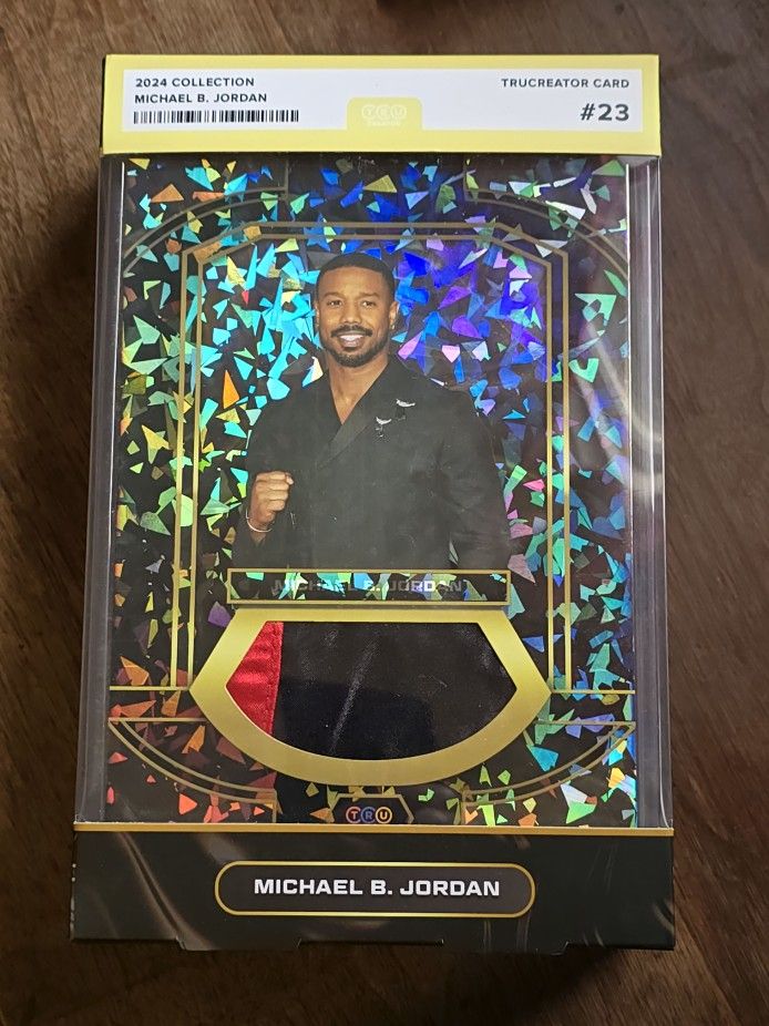 2024 Michael B Jordan Memorabilia TruCreator Jumbo #23 Card