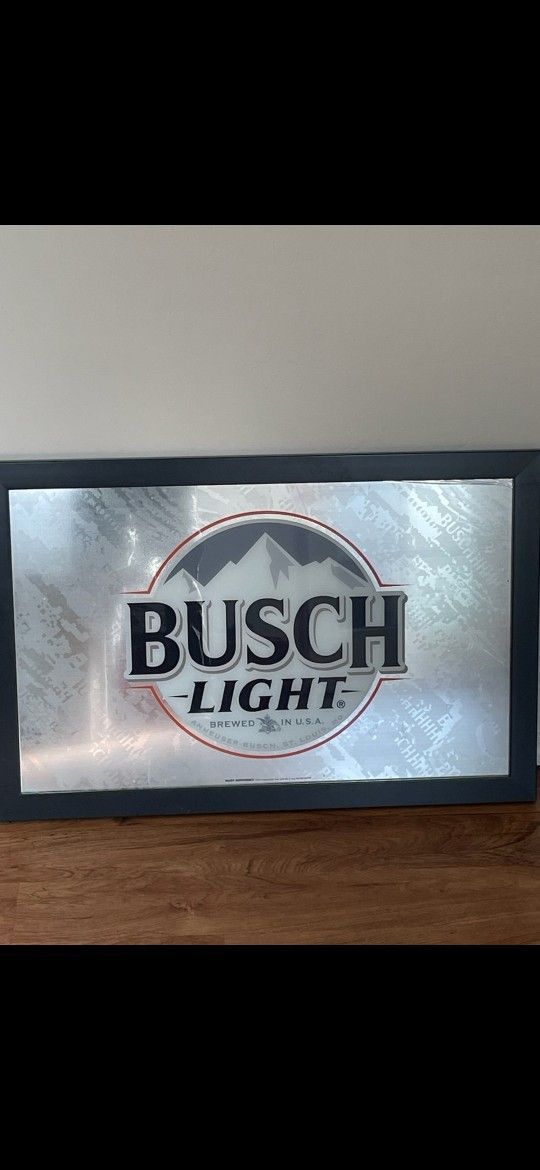 Busch Light sign