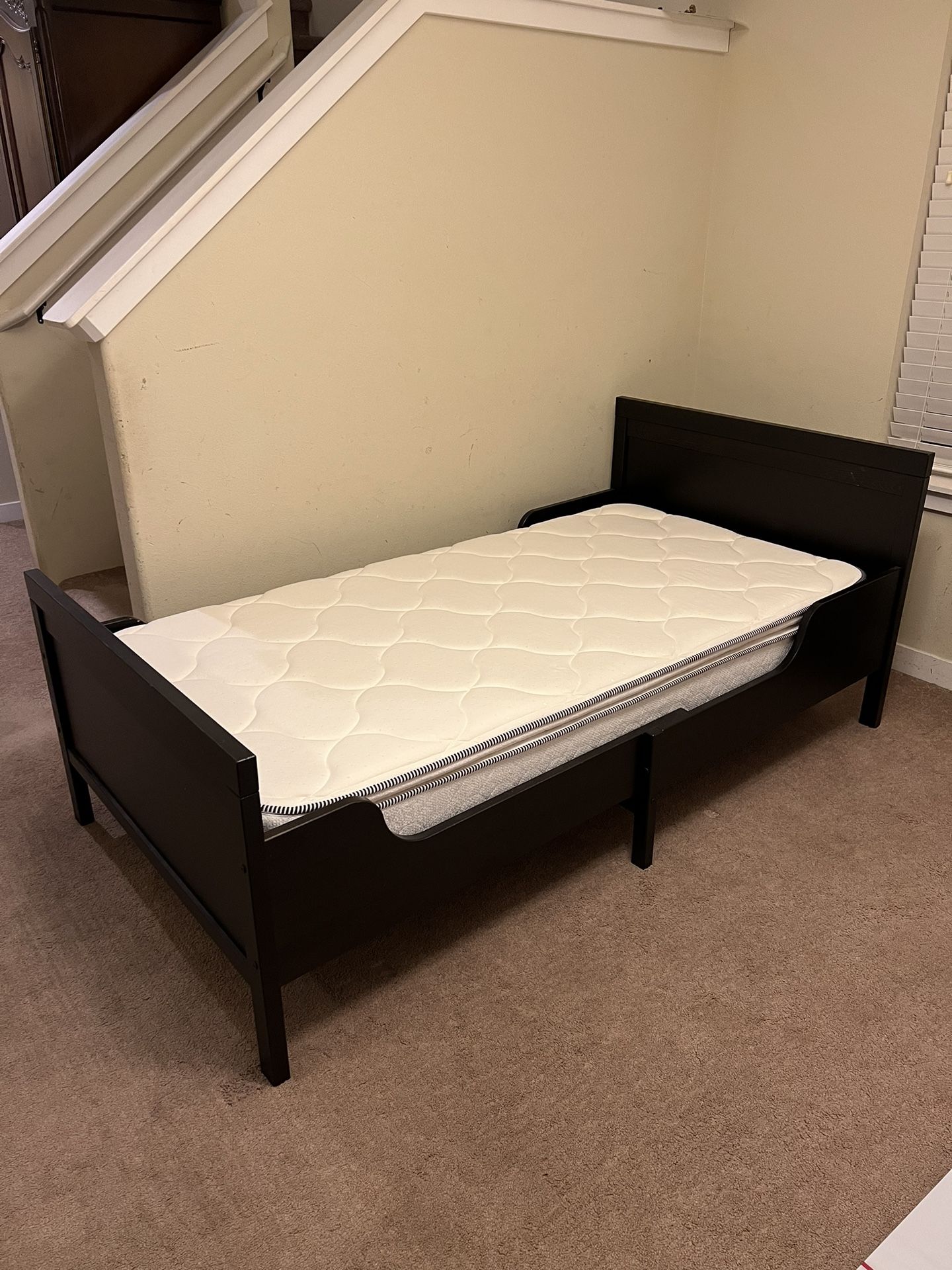 Toddler Bed With Mattress -$75 OBO