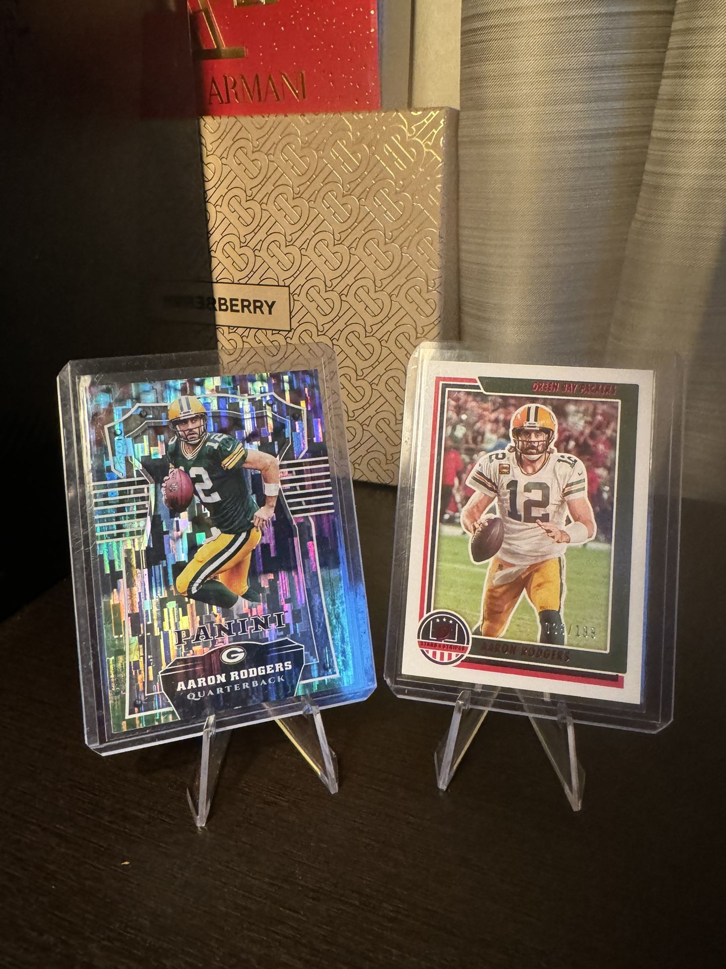 Aaron Rodgers Holo And Numbered Cards