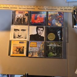 9 CDs- pop and rock to classical and ambient nature sounds.