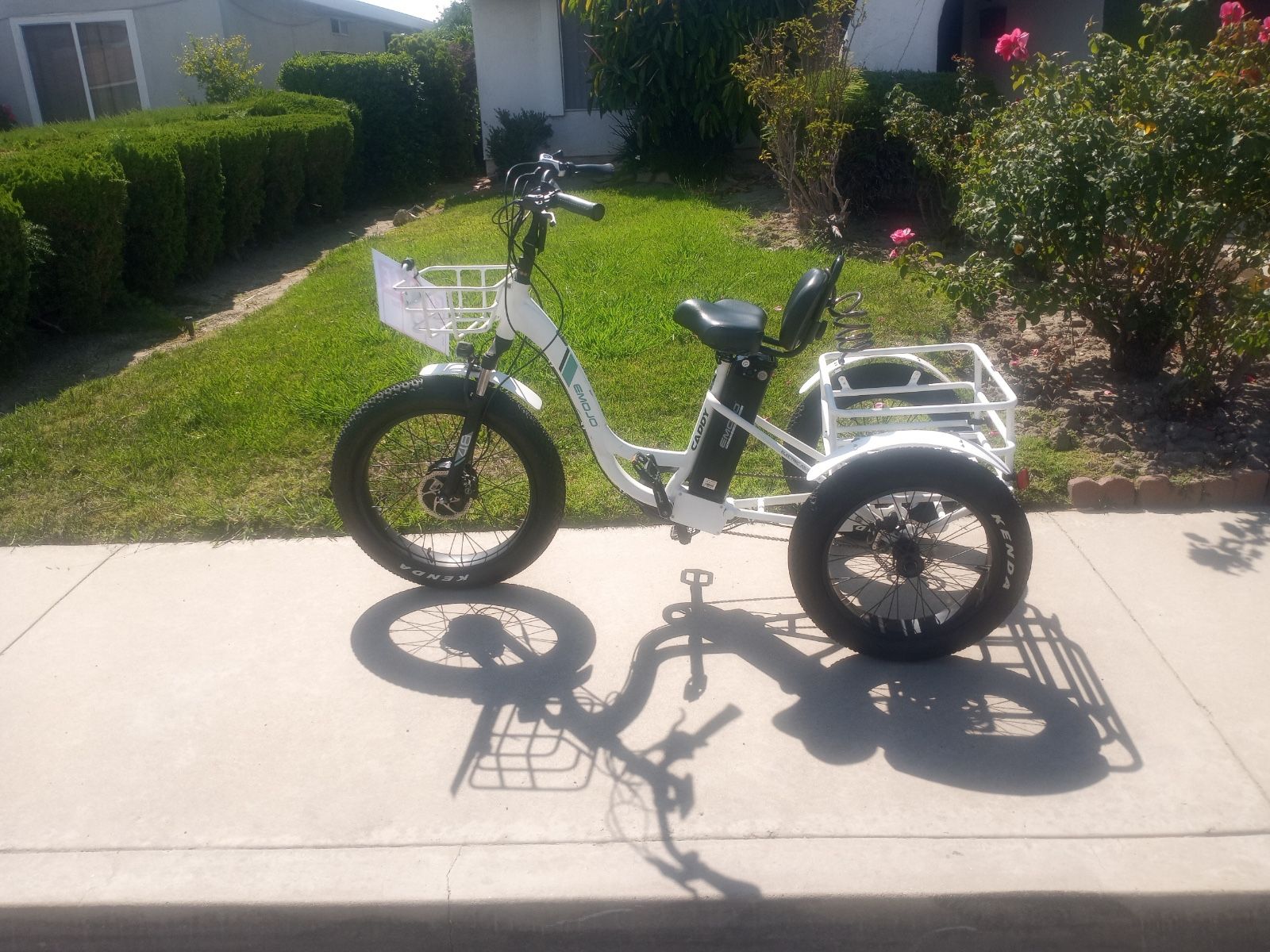 Emojo Caddy Trike Electric Bike