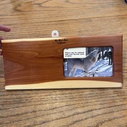 Picture Frame Wall Mount Has Option For Calendar On Side
