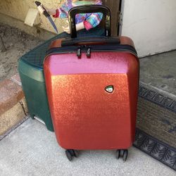 Mia Toro Italia Hard Spinning Carry-On Luggage (VALENCIA)  $40
