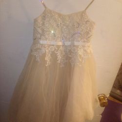David's Bridal Flower Girl Dress 