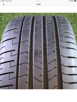245 45R19 Pirelli PZero PZ4 with 90% Tread 8/32 102Y SKU 27698 Grade A Tires