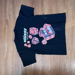 STUSSY BLACK TEE