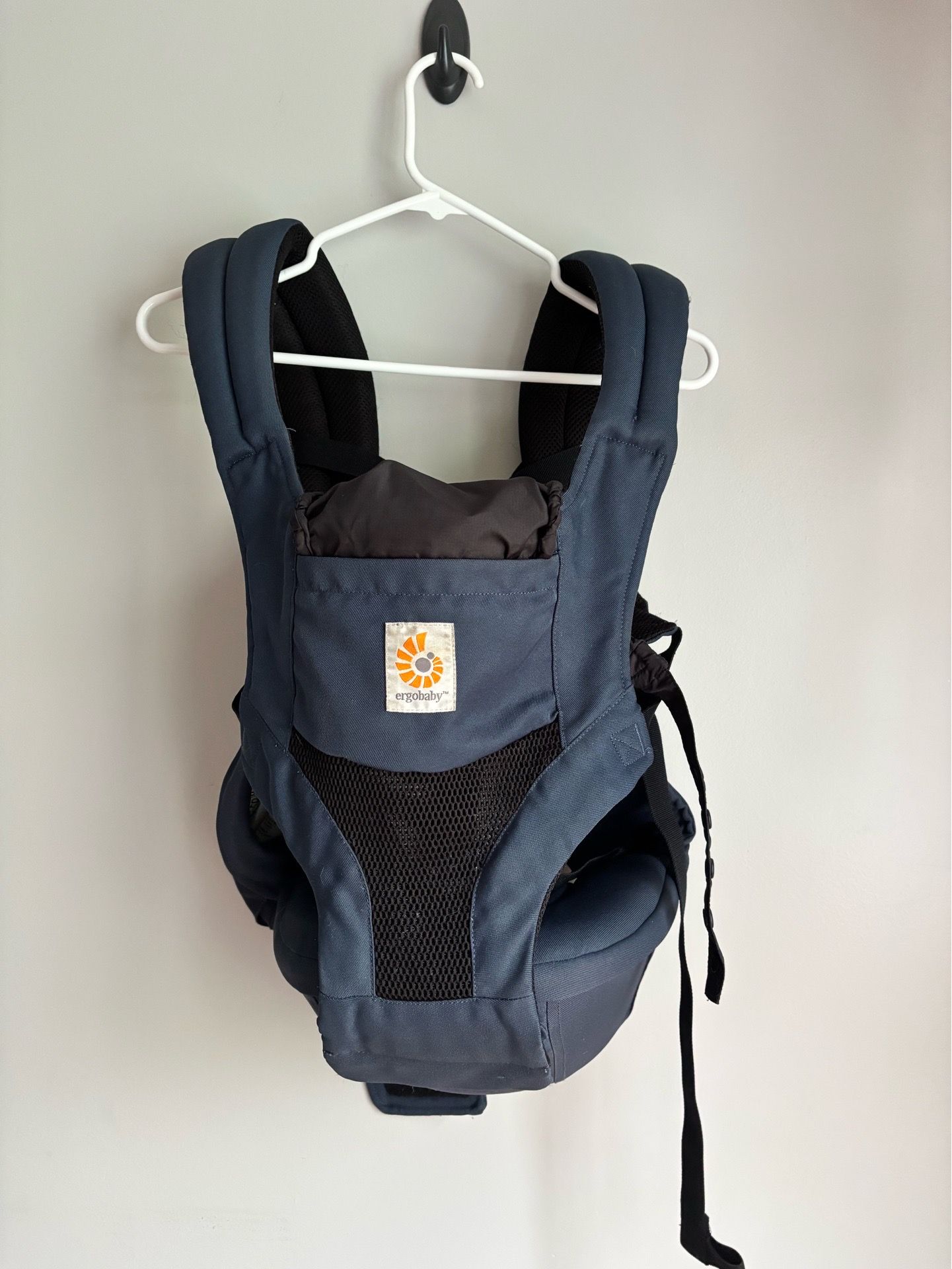 Ergo Baby Toddler Adjustable Carrier With Hip Seat Tush Support Midnigjt