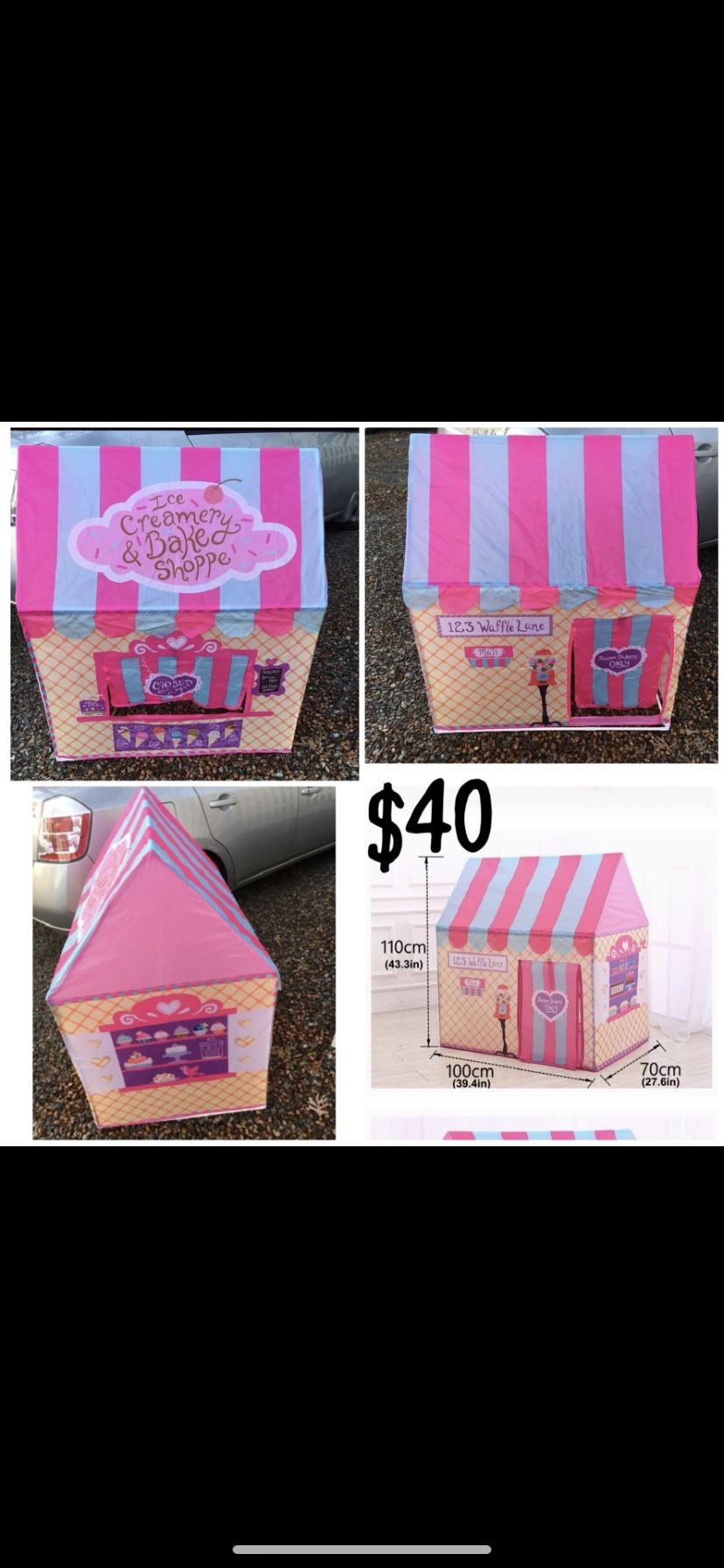 Brand New Ice Cream 🍦 Tent