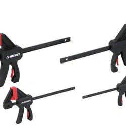Husky Trigger Clamp Set (4-Piece) 