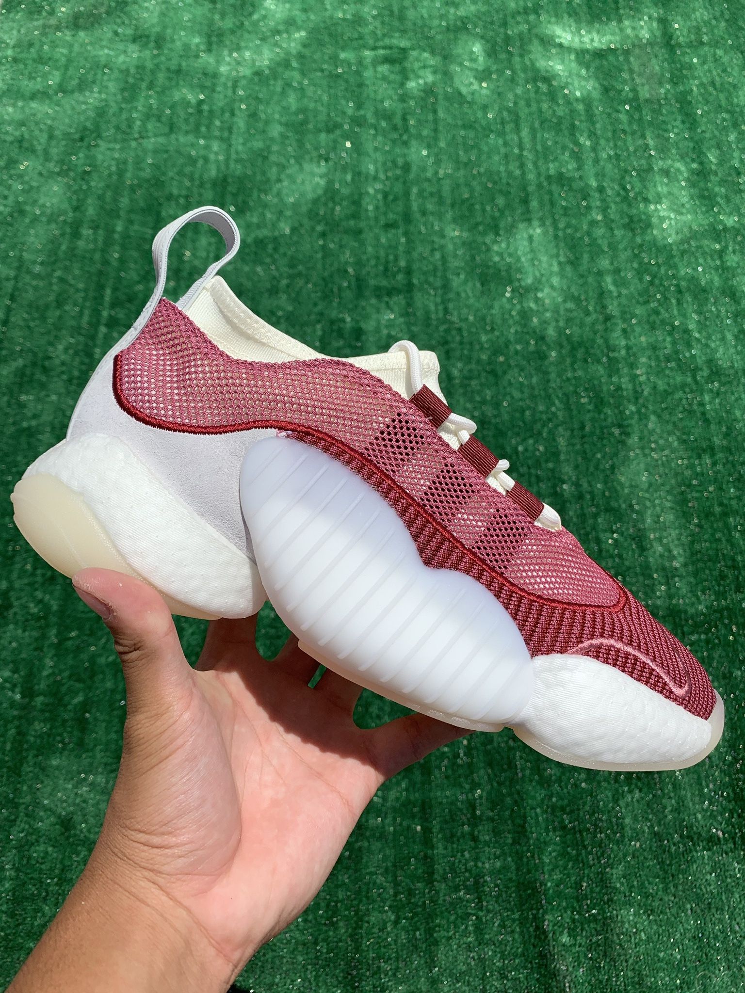 ADIDAS CRAZY BYW LVL 2 “TRACE MAROON” (Size 7, Men’s = Size 8.5, Women’s)