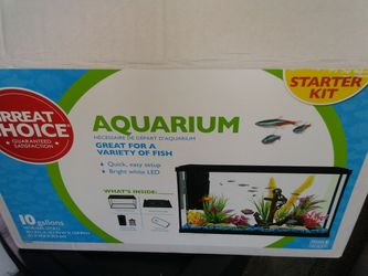 10 Gal Aquarium kit w/ accessories
