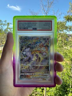 2023 Pokemon SWSH Crown Zenith #GG44 FA Mewtwo VSTAR PSA 10 GEM MINT