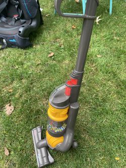 Kids Play Dyson Vacuum