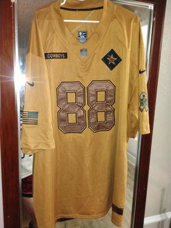 Men's Nike CeeDee Lamb Brown Dallas Cowboys Salute To Service Limited Jersey