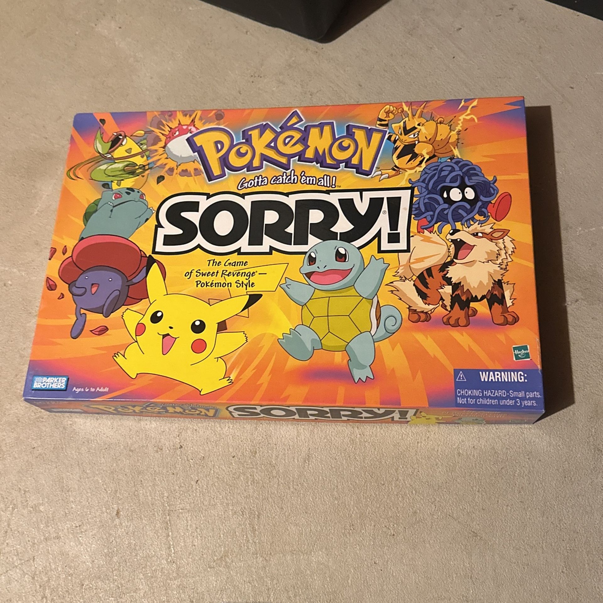 Pokémon Sorry Original
