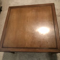 Square Wood Coffee Table
