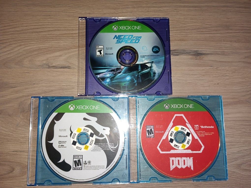 Xbox One Games Disc Mini Lot